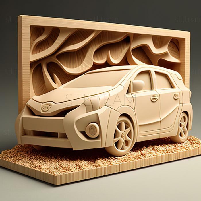 3D model Toyota Wish (STL)